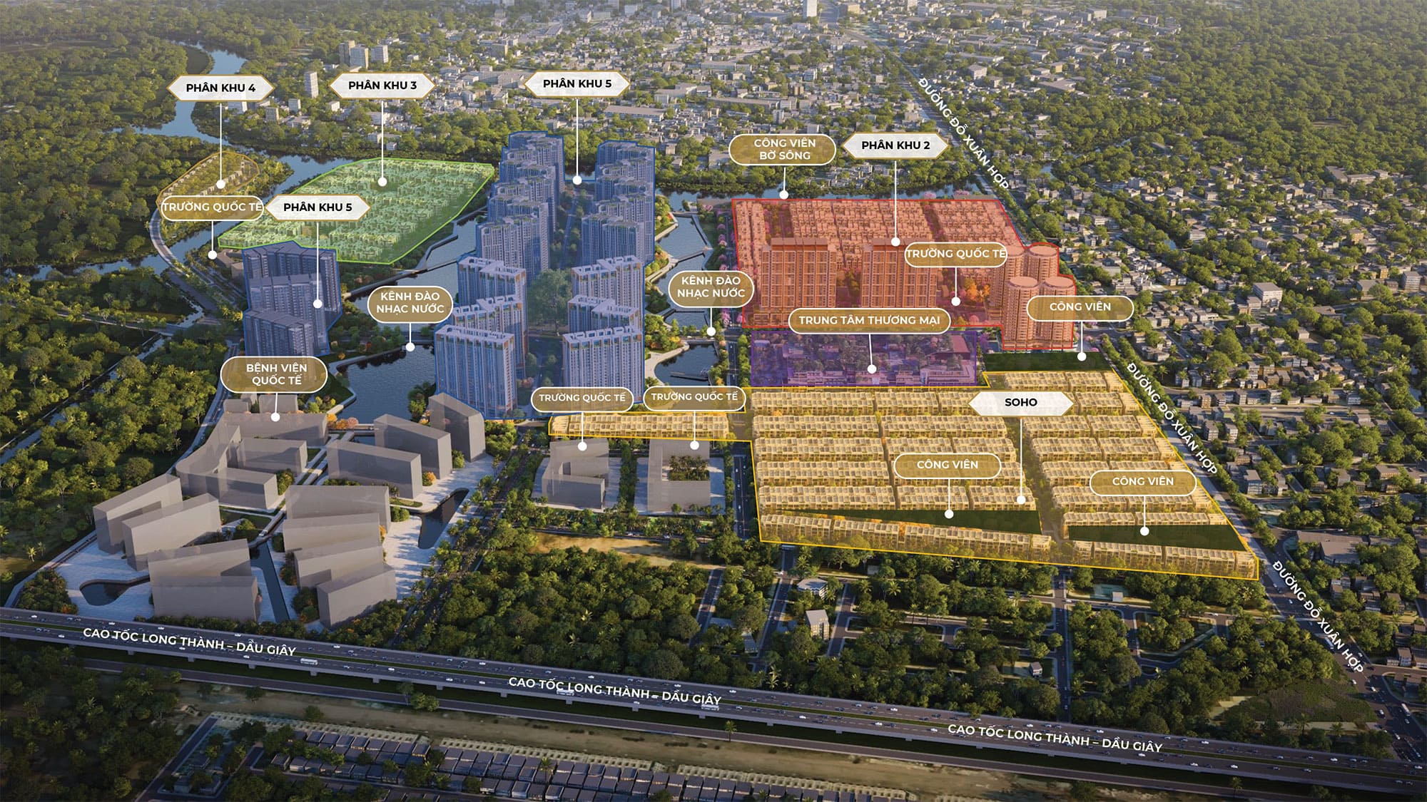 Quy hoạch tổng thể The Global City