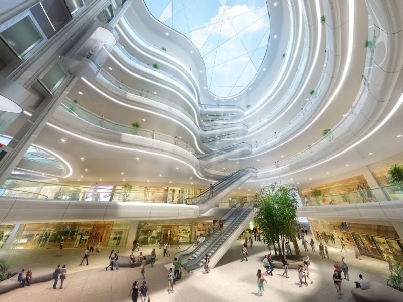 Trung tâm thương mại 123.000m2