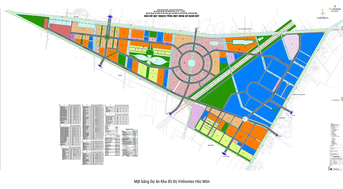 Quy hoạch tổng thể Vinhomes Saigon Park