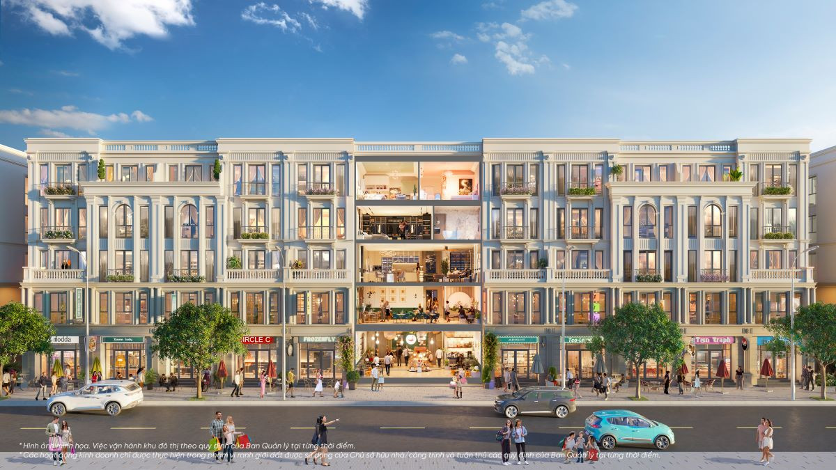 Shophouse Đại lộ